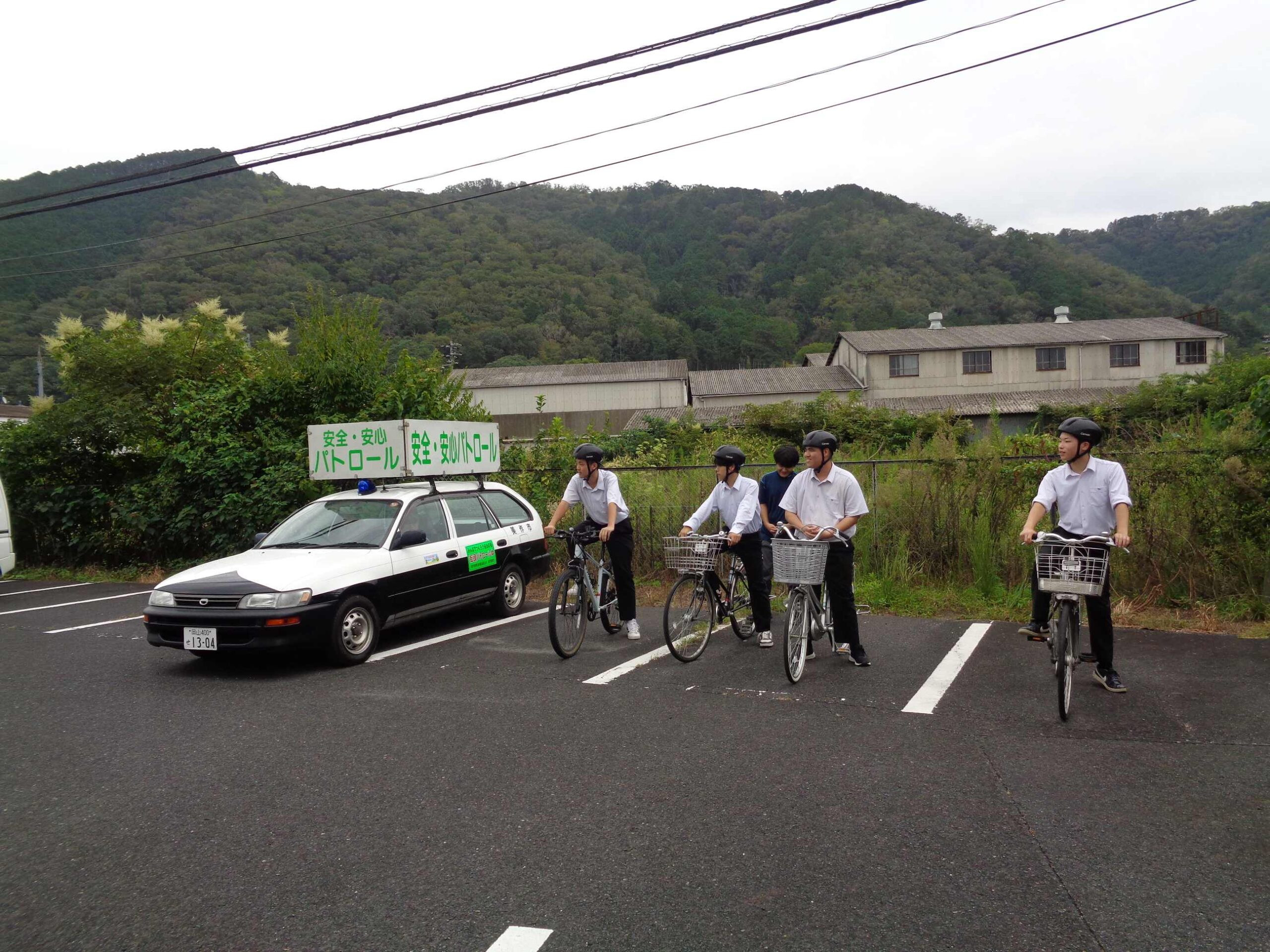 パレードへ出発